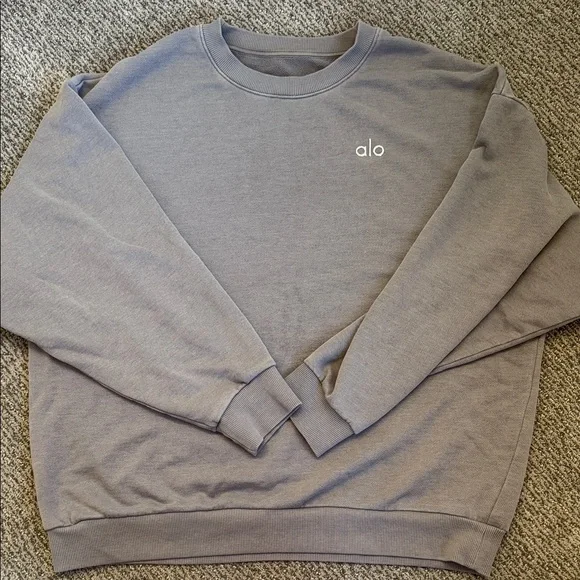 ALO Yoga Heather Gray Set sz M - Picture 2 of 5